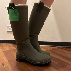 Sam Edelman Lessie Alpinegreenpvc Rain Boots 10M